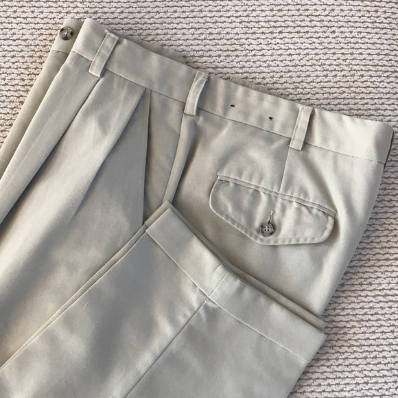 Like new Men’s slacks, 34/30, tan - Picture 2 of 4